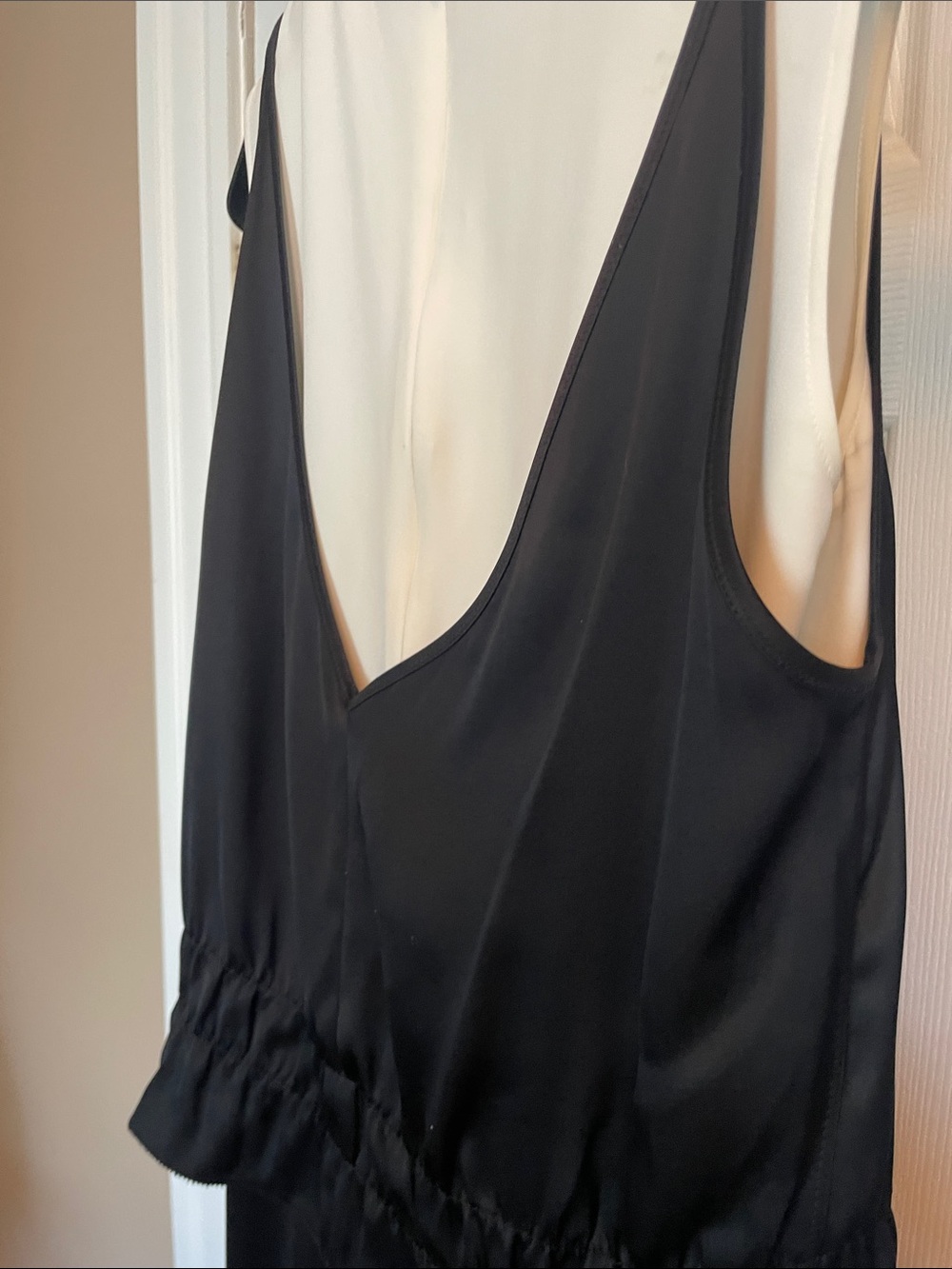 Celine 100% silk made in France dress with cream shell and slip dress size 36 - Picture 9 of 9